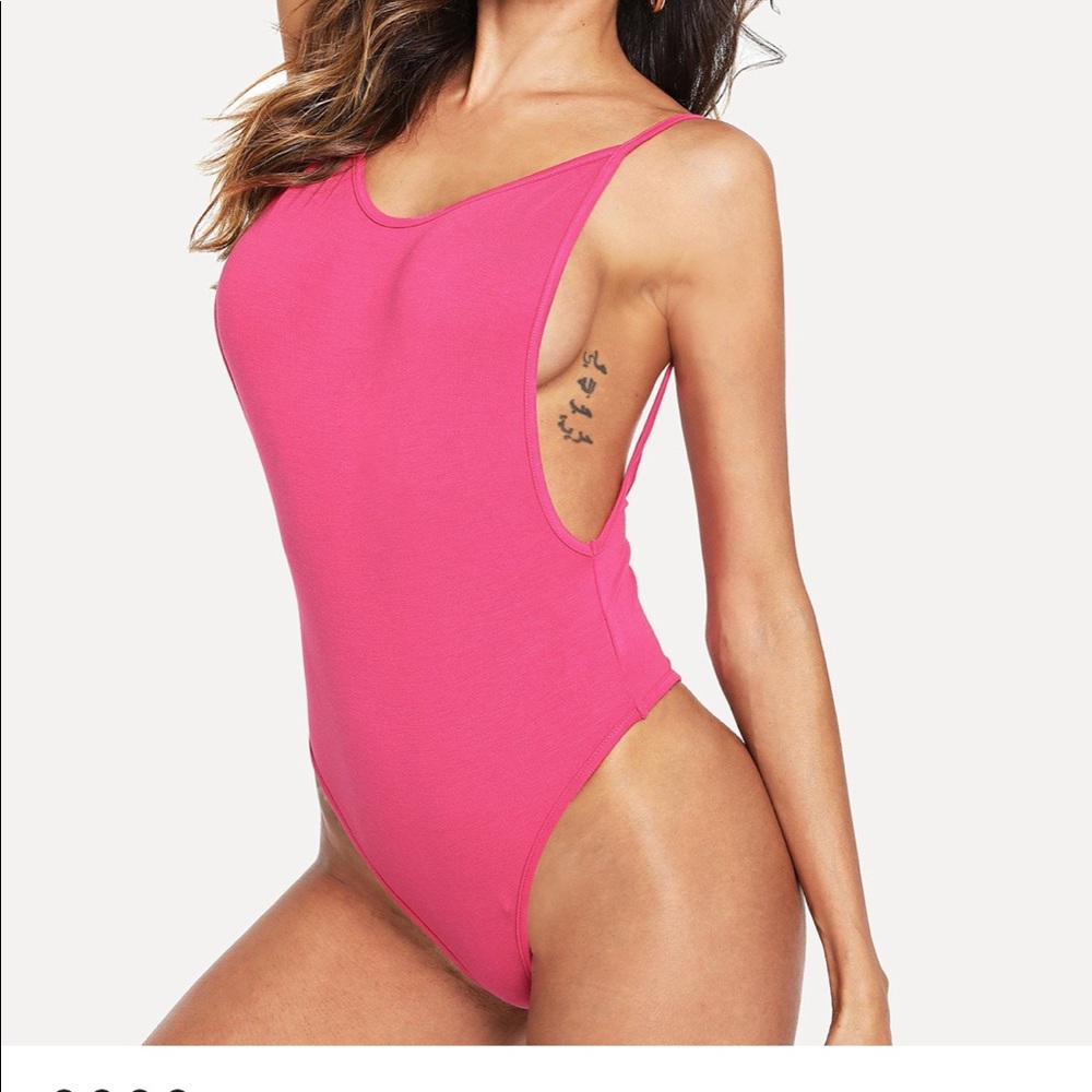 Open back bodysuit